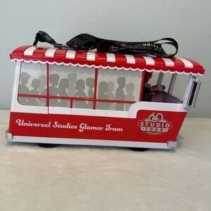 Universal Studios Hollywood 60th Anniversary Tram Studio Tour Popcorn Bucket.